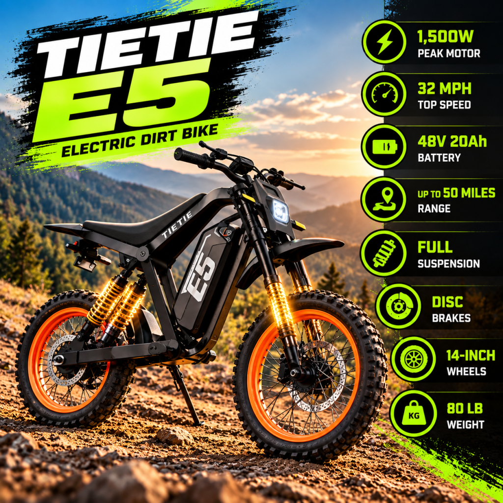 Tietie E5 Electric Dirt Bike
