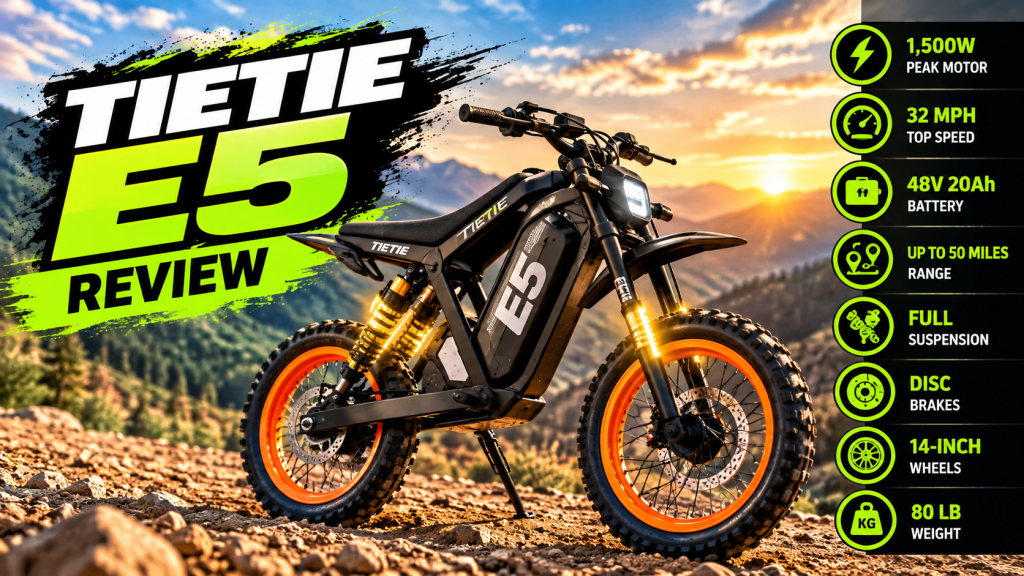 Tietie E5 Electric Dirt Bike Review