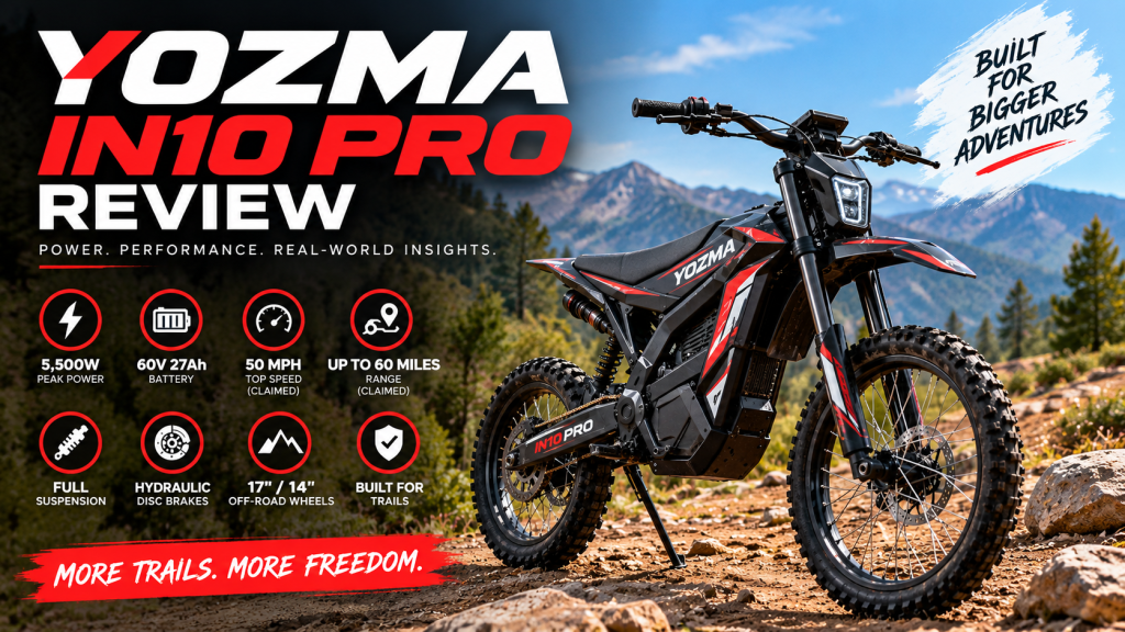 Yozma IN10 Pro Trail Review